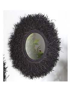 Espejo Pandan Negro Pequeño