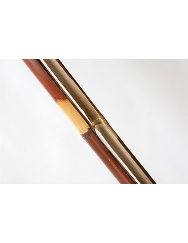 Set 4 cañas bambú sección central...