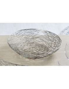 Centro metal espiral abstracto