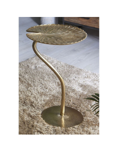 Mesa auxilar hoja Lotto oro...