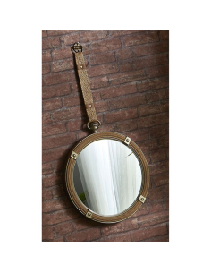 Espejo Redondo de Metal...