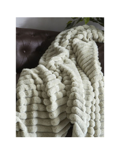 Manta pelo líneas gruesas...