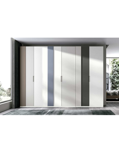 Armario recto 6 puertas Kúbica 298 cm