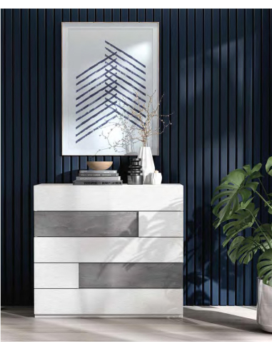 Cómoda Cinco Cajones Kúbica Tetris