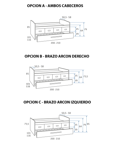 Compacto 56 base 20 Forma con módulo...