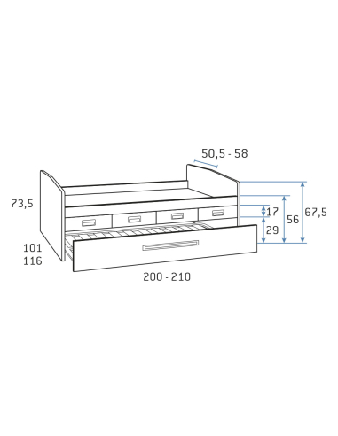 Compacto 48 base 20 Forma con módulo...