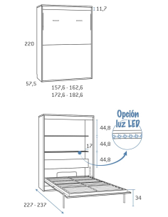 Cama abatible vertical... 2