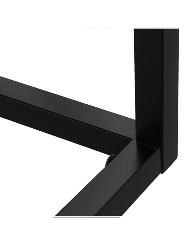 Set dos mesas auxiliares metal y...