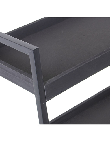 Estantería metal y madera dos cajones