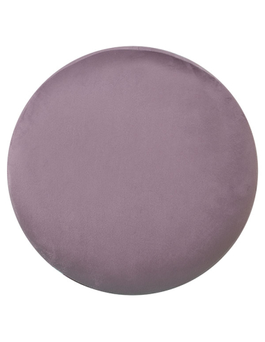 Puff terciopelo rosa flecos banda... Puff terciopelo rosa flecos banda...