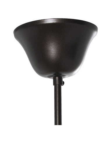 Lámpara de techo metal dorada rejilla