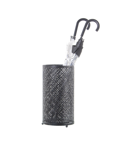 Paragüero metal plateado mod. 32818