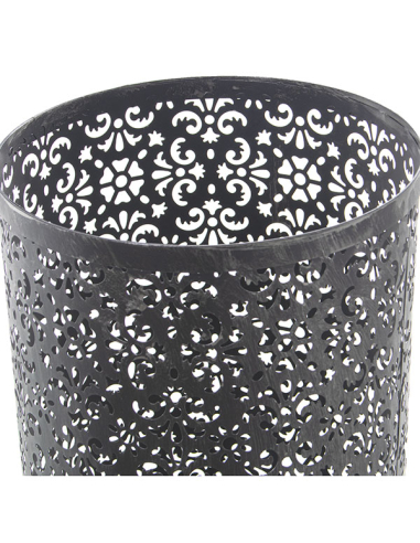 Paragüero plateado metal