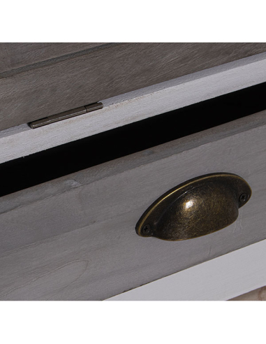 Mueble zapatero madera tres puertas...