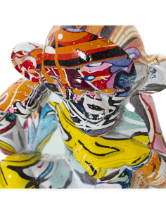 Figura resina mono oír grafiti 2