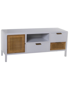 Mueble tv madera dos...