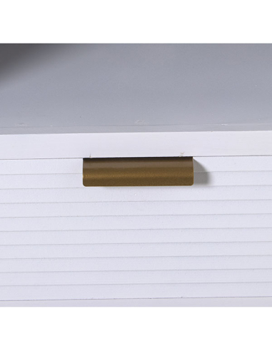 Mueble tv madera dos cajones y puerta...