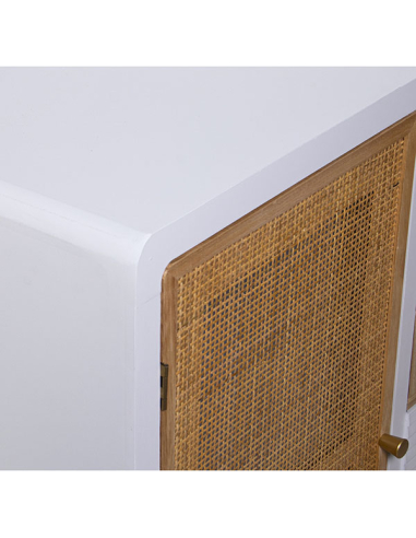 Mueble recibidor madera cuatro...