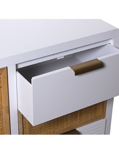 Mueble recibidor madera cuatro...