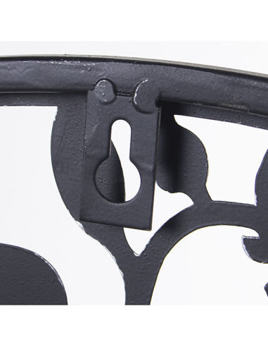 Set cuatro apliques metal árbol plata