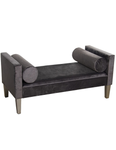 Banqueta pie de cama madera...