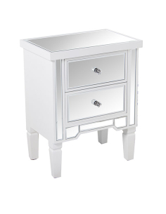 Mesa de noche madera y...