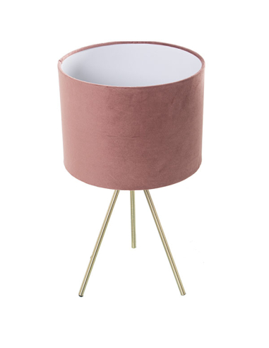 Lámpara sobremesa metal pantalla...