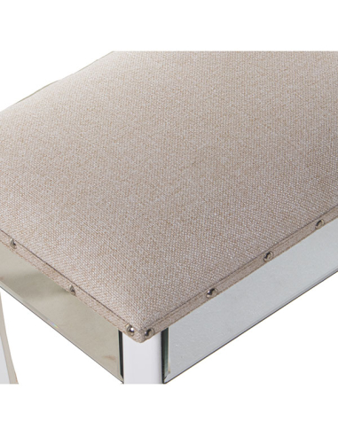 Mesa tocador madera y espejo y...