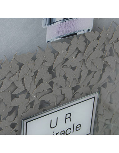 Set dos cuadros perfume mariposas...