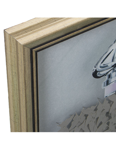 Set dos cuadros perfume mariposas...