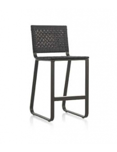 Conjunto jardín Star 4 taburetes y mesa bar 130x73 cm 2