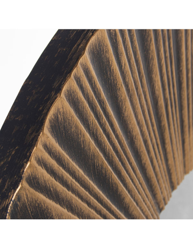 Set cinco apliques espejo dorados