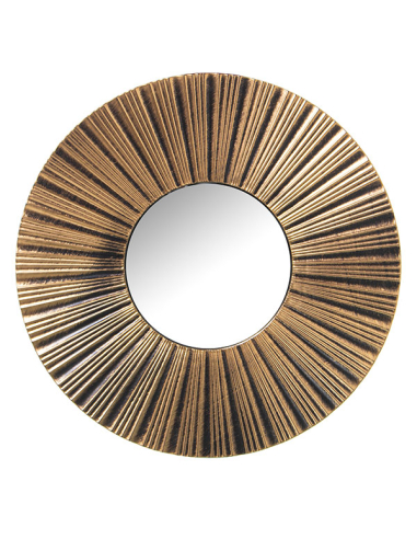 Set cinco apliques espejo dorados