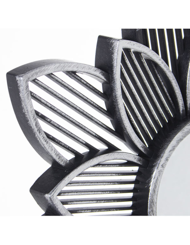 Set tres apliques espejos plateados