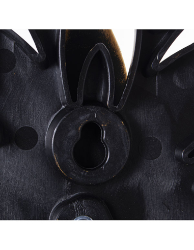 Set tres apliques melamina dorado...