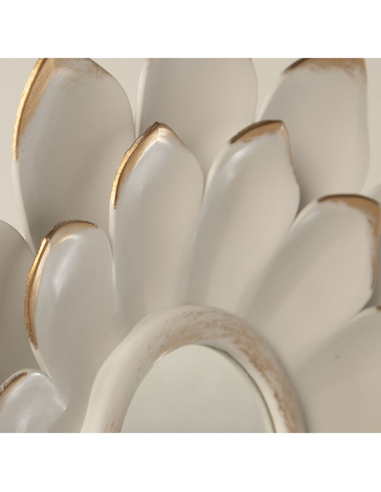 Set tres apliques flor melamina...