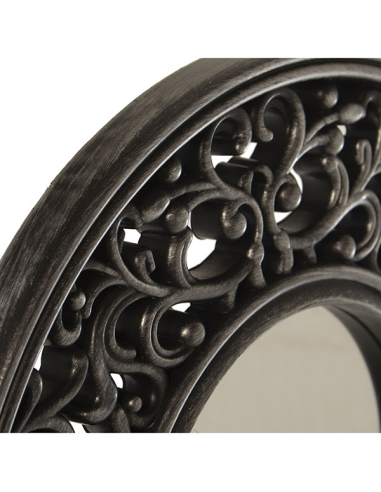 Set tres apliques plateada espejo