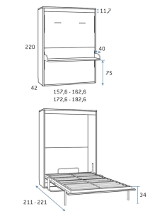 Cama abatible vertical... 2