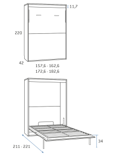 Cama abatible vertical... 2
