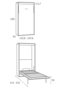 Cama abatible vertical... 2