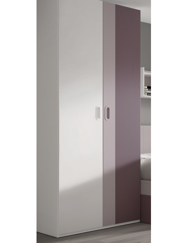 Armario juvenil 2 puertas largas con...