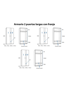 Armario juvenil 2 puertas... 2
