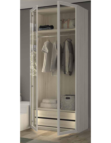 Armario juvenil 2 puertas largas Clair