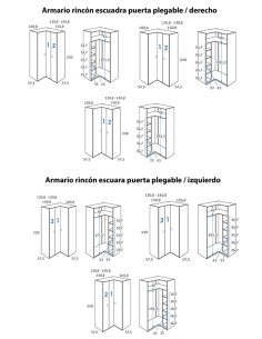 Armario juvenil rincón... 2