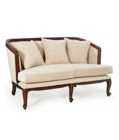 Sofá Vintage 2 plazas con 3 cojines