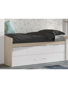 Compacto con tres cajones y...