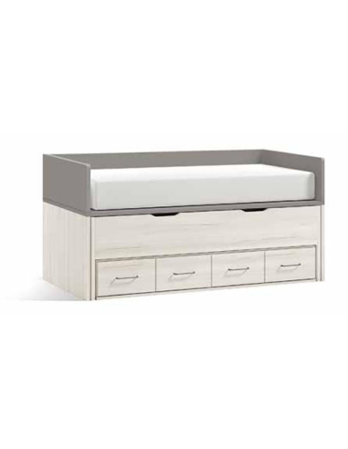 Compacto nido oculto y cuatro...