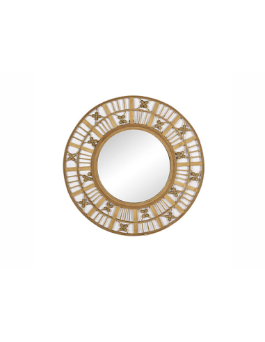 Espejo decorativo madera natural...