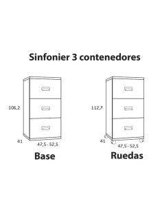 Sinfonier tres contenedores 2