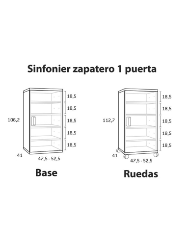 Sinfonier con puerta